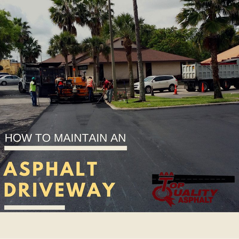 How to Main an Asphalt Driveway