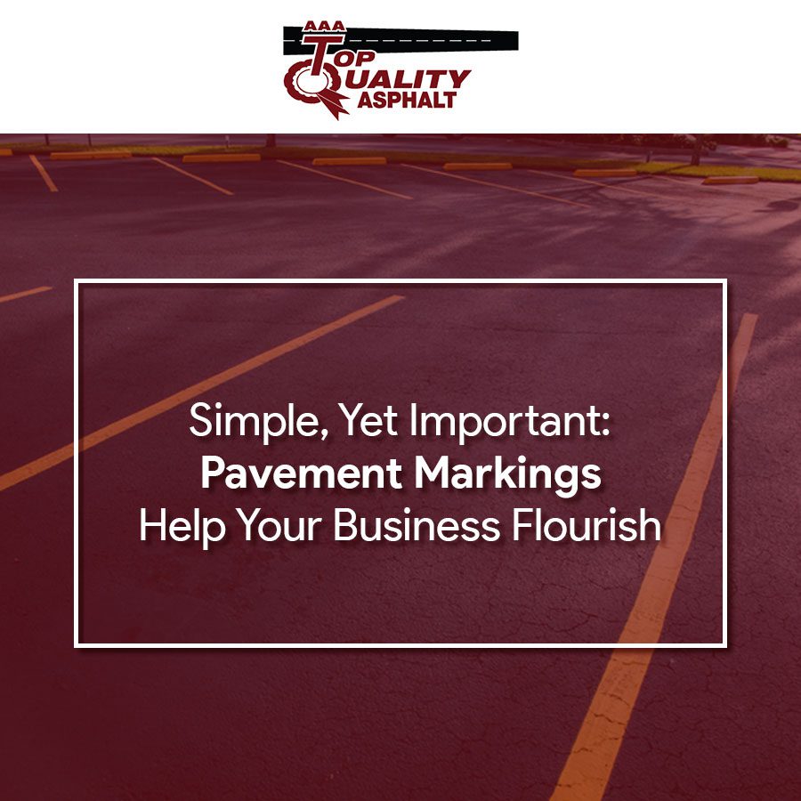 Simple, Yet Important: Pavement Markings Help Your Business Flourish
