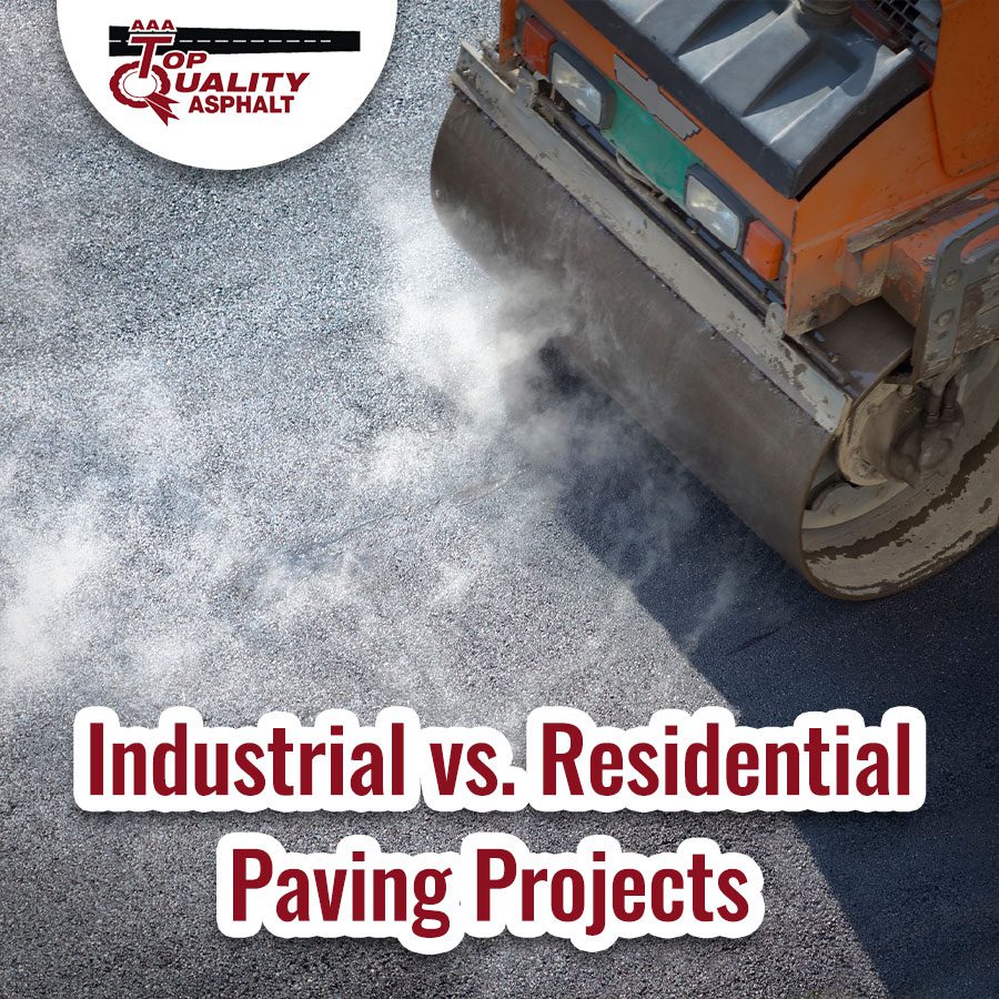 Industrial Paving Projects vs. Residential